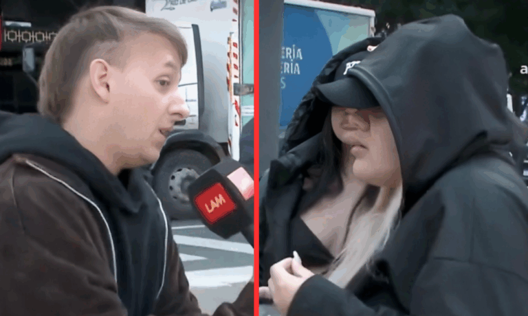 Insultos y amenazas: cómo fue el maltrato de Morena Rial al notero de LAM en plena calle
