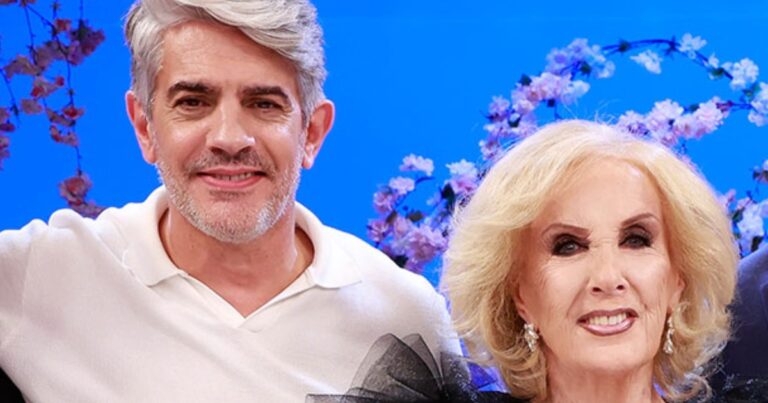 El reencuentro de Pablo Echarri con Mirtha Legrand: “El país cambia y nosotros también”