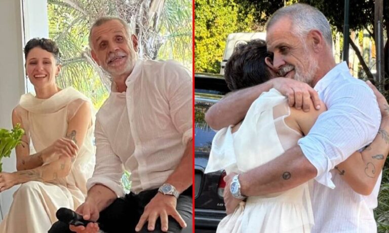 Christian Petersen se casó con Sofía Zelaschi, su novia 26 años más joven: las fotos de la boda