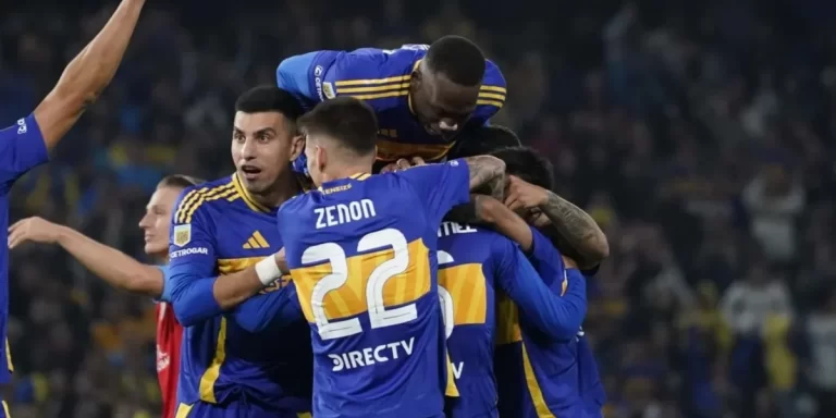 Boca le ganó 2-0 a Estudiantes de La Plata en la antesala del Superclásico