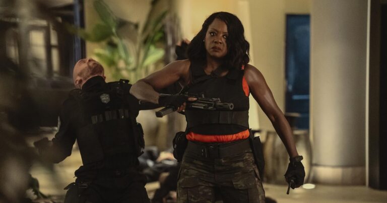 “G20″, el thriller de acción donde Viola Davis brilla como presidenta: “Quería algo explosivo”
