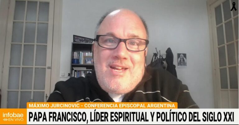 Máximo Jurcinovic, vocero de la Conferencia Episcopal, destacó el legado del papa Francisco tras su fallecimiento