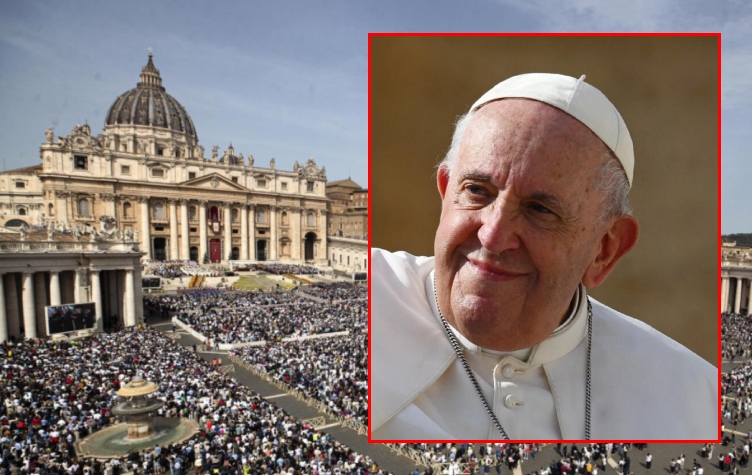 Así anunciaron en la Plaza del Vaticano la muerte del Papa Francisco