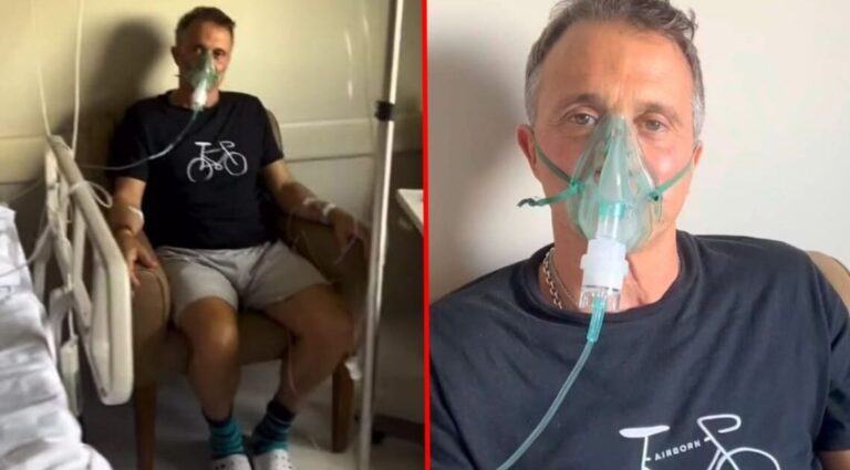 Internaron a Sergio Lapegüe por un problema respiratorio y hay preocupación: cómo está su salud