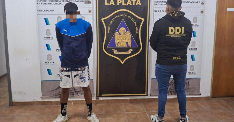 Detuvieron a un joven que estuvo cuatro años prófugo por el homicidio de un hombre en La Plata