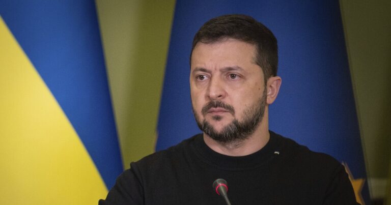 Zelensky acusó a Rusia de utilizar un misil balístico fabricado en Corea del Norte