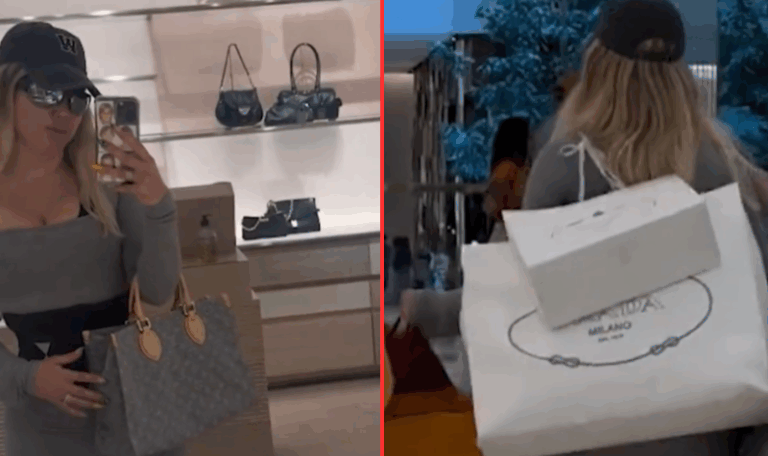 Wanda Nara mostró las obscenas compras que hizo en Brasil: 8 bolsas repletas y carteras millonarias repetidas