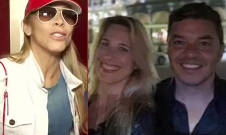 La esposa de Gallardo rompió el silencio y confirmó si separó del DT por Alina Moine