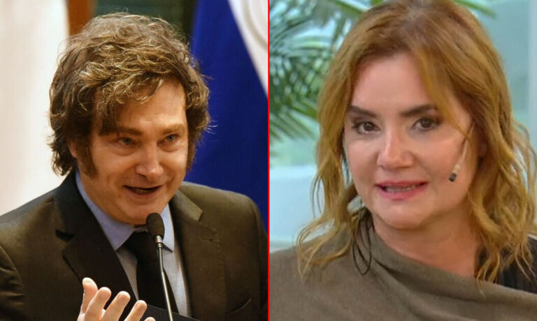 Nancy Pazos se sacó al aire e insultó con todo a Javier Milei: “Es un…”