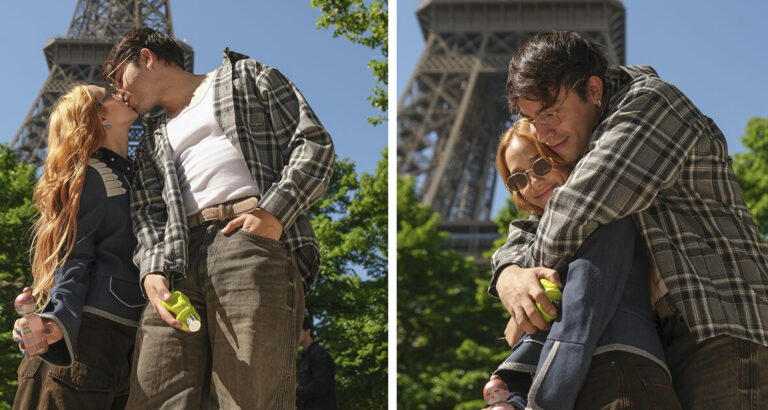 Las fotos de las vacaciones mágicas de Ángela Torres y Rusherking en París