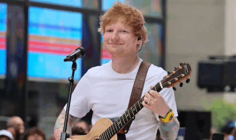 Ed Sheeran escribió una canción gracias a un viejo celular