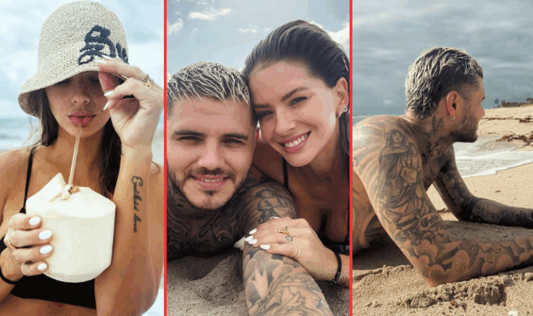 Las fotos más románticas del viaje de Mauro Icardi y la China Suárez a Miami
