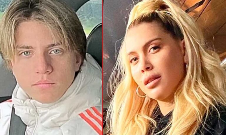 La triste despedida que golpea a Wanda Nara con su hijo mayor Valentino López de 16 años