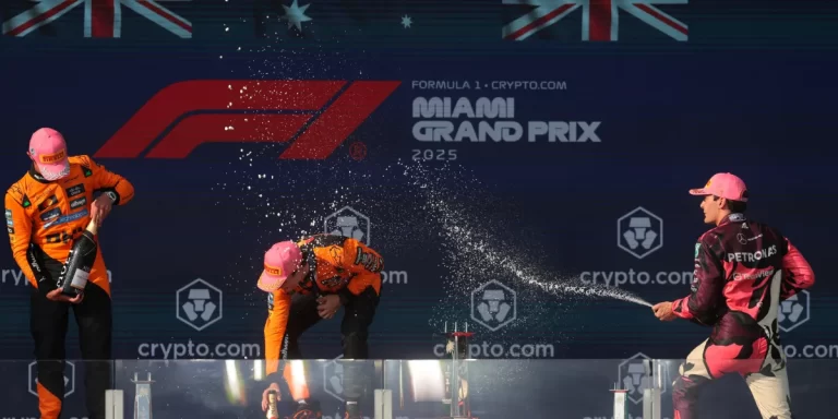 GP de Miami: Piastri y Norris lideraron con McLaren mientras que Alpine suma negativas