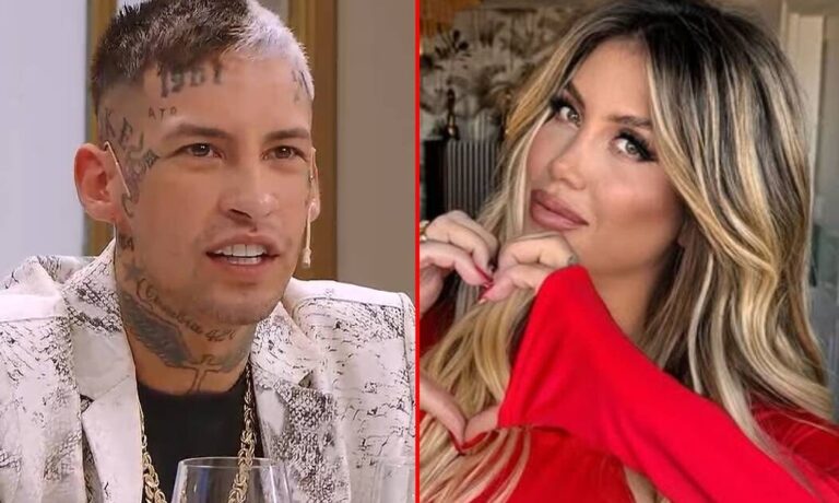 La incomodidad de L-Gante por un famoso actor que le confesó escribirse con Wanda Nara