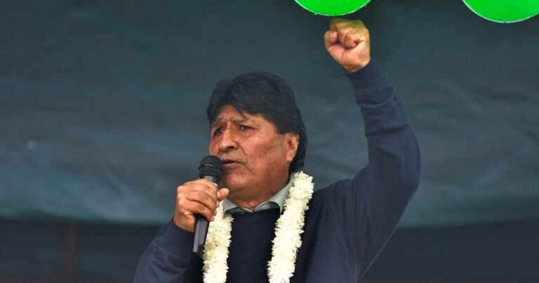 Evo Morales pidió “unidad” a sus seguidores tras una ruptura con su ex aliado Andrónico Rodríguez, presidente del Senado de Bolivia