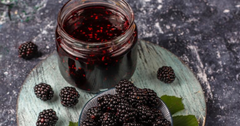 Receta de mermelada de moras, rápida y fácil