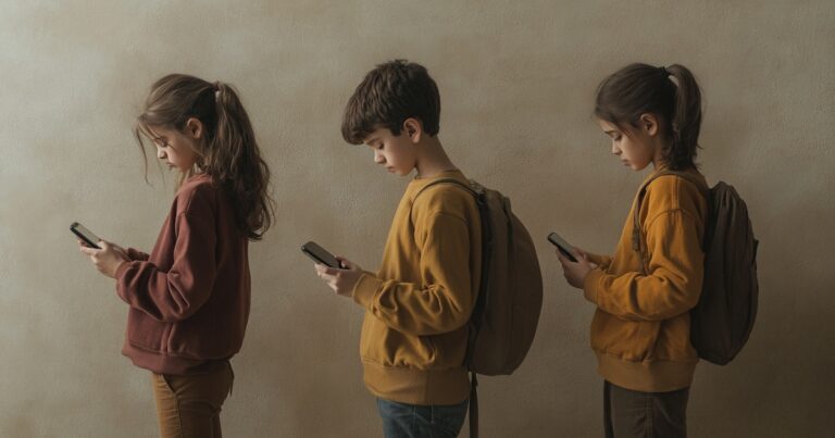 Los niños argentinos acceden al primer teléfono celular antes de los 10 años y el 80% usa redes sociales todos los días