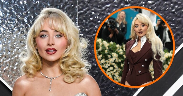 La inusual razón por la que Sabrina Carpenter no usó pantalones para la MET Gala