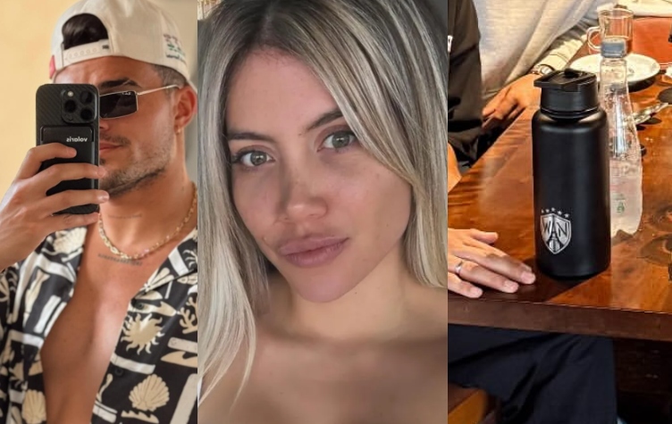El alevoso guiño a Wanda Nara de Daniel Guzmán, su chongo mexicano, al llegar a la Argentina