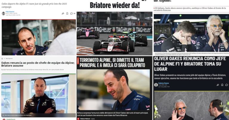 “Terremoto” y “Colapinto estará en Imola”: las repercusiones sobre la renuncia del jefe de equipo en Alpine