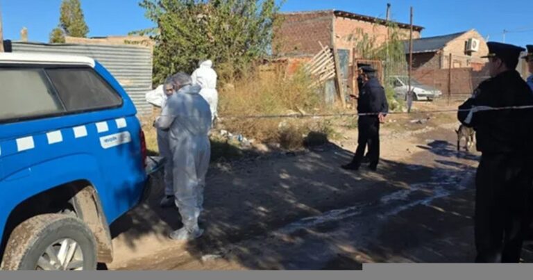 Dormía ebria junto a su marido, asesinado a tiros