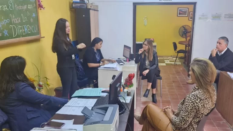 Defensa del Consumidor planificó acciones con la Delegación de Rosario de la Frontera