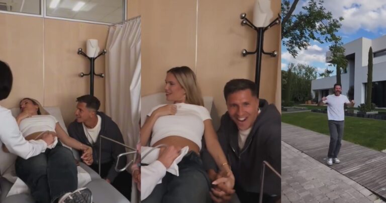 Eva Bargiela y Gianluca Simeone compartieron el conmovedor momento en que se enteraron del sexo de su bebé