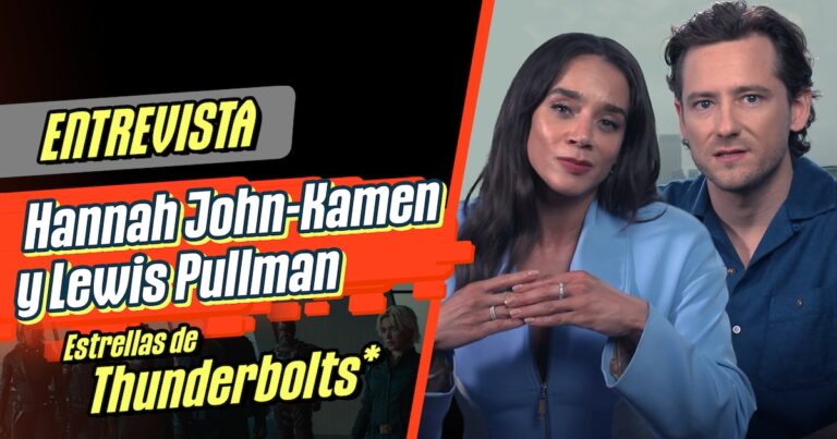 Entrevistamos a Hannah John-Kamen y Lewis Pullman, actores de Thunderbolts*
