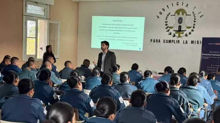 Comenzó un nuevo ciclo de capacitaciones sobre Derechos Humanos y Contexto de Encierro