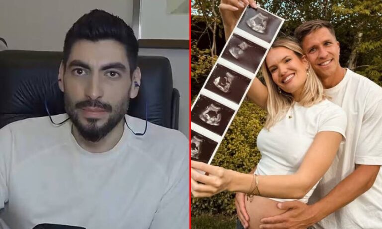 La horrible postura de Facundo Moyano al ser consultado por el embarazo de Eva Bargiela