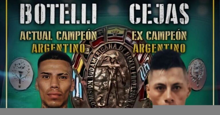 Se pone en juego esta noche el títuto sudamericano de los pluma