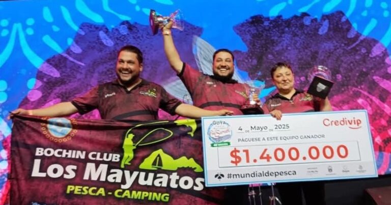 María Borelli dio cátedra y hizo podio en el Mundial de Surubí