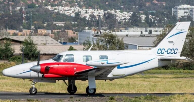 Tragedia aérea en Chile: cayó un avión sanitario y murieron todos sus ocupantes