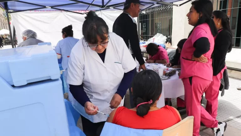 Más de la mitad de la población objetivo ya se vacunó contra la gripe