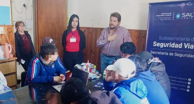 Resaltaron el trabajo de formación vial a jóvenes del programa de Justicia Penal