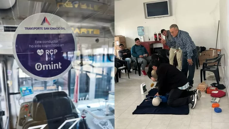 Saeta: personal del corredor 3 San Ignacio fue capacitado RCP