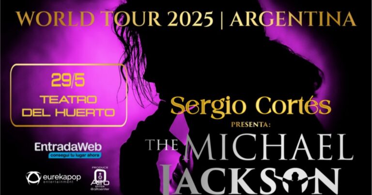 Sergio Cortes presenta The Michael Jackson , 2×1 con Club