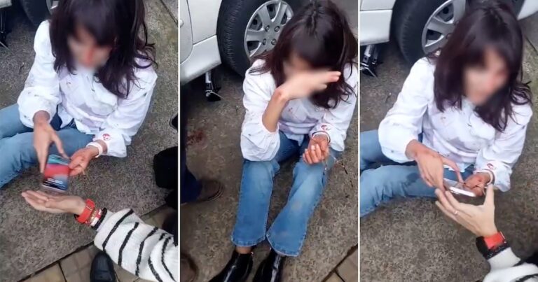 Insólito: una mujer fue atropellada por su propio auto en La Plata