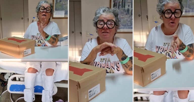 A dos semanas de su accidente, Madame Papin reapareció en las redes con un mensaje desde el hospital