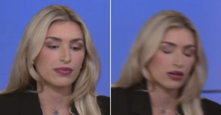 Analista se desmaya durante un programa en vivo en medio de un debate político