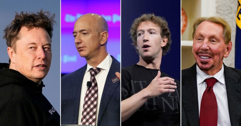 Así quedó el ranking de los 10 más ricos del mundo tras la caída del mercado en abril