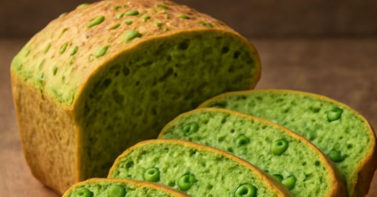 Receta de pan de arvejas sin harina, rápida y fácil