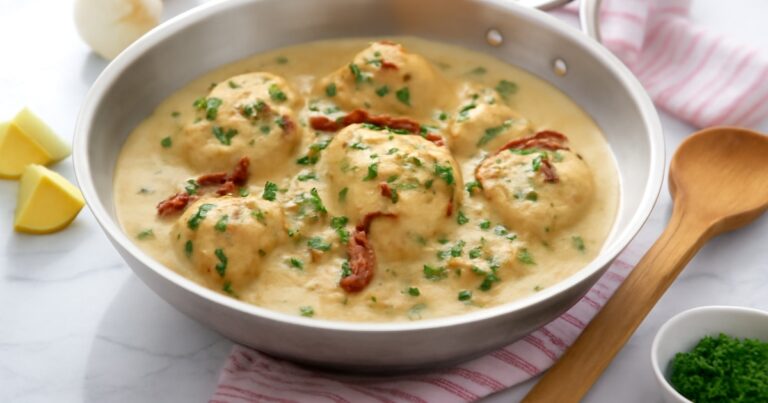 Receta de cazuela de pollo con crema, rápida y fácil