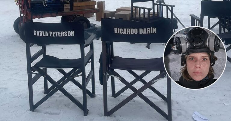 Carla Peterson compartió imágenes inéditas del detrás de escena de El Eternauta: “Es de todos”