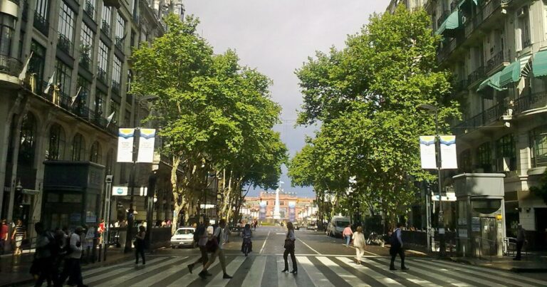 En qué año se inauguró la Avenida de Mayo y cómo fue su origen