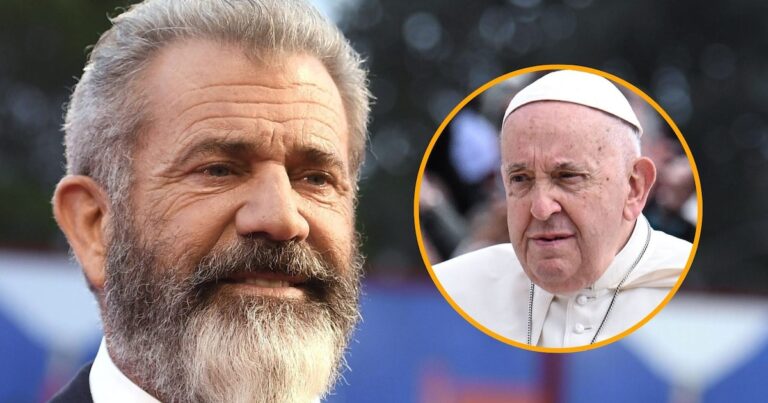 El día en que Mel Gibson arremetió contra el papa Francisco: “No debería ser el papa”