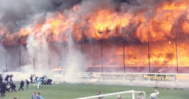 A 40 años de la tragedia de Valley Parade: cuando un estadio entero ardió por culpa de la basura, la madera y un cigarrillo