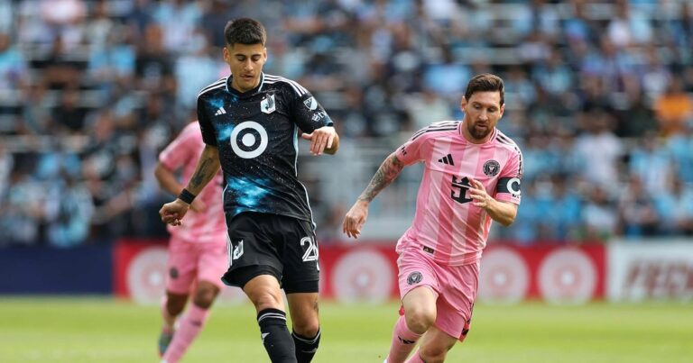 El Inter Miami de Messi sufrió una dura goleada 4-1 ante Minnesota por la MLS