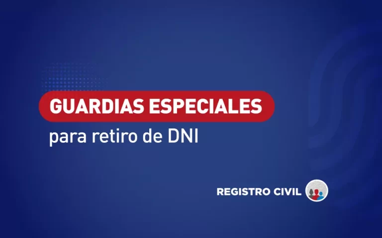 El Registro Civil mantiene las guardias de inscripciones de nacimientos, defunciones y entrega de DNI